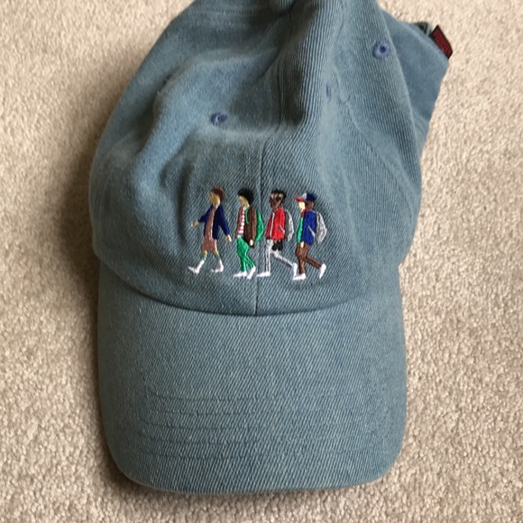 Stranger Things denim baseball cap, worn only a few times, - Picture 3 of 4